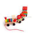 EN71 top vente pull toy toy train en bois toy train OEM / ODM train éducatif pour enfants